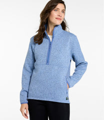 L.L.Bean Women's Sweater Fleece Half-Zip Pullover CLOTHING|SALE