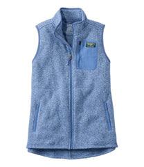 L.L.Bean Women's Sweater Fleece Long Vest CLOTHING|OUTERWEAR|SALE
