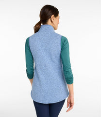 L.L.Bean Women's Sweater Fleece Long Vest CLOTHING|OUTERWEAR|SALE