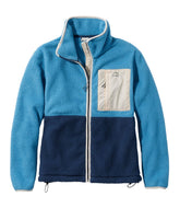 L.L.Bean Women's Mountainside Fleece Jacket, Colorblock CLOTHING|SALE
