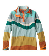 L.L.Bean Women's All Season Access Fleece Pullover, Print CLOTHING|SALE