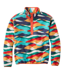 L.L.Bean Adults' Bean's Classic Fleece Pullover, Print CLOTHING|SALE