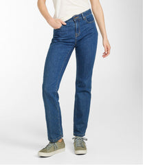 L.L.Bean Women's True Shape Jeans, High-Rise Straight-Leg CLOTHING