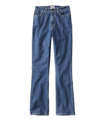 L.L.Bean Women's True Shape Jeans, High-Rise Bootcut CLOTHING
