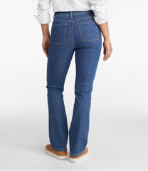 L.L.Bean Women's True Shape Jeans, High-Rise Bootcut CLOTHING