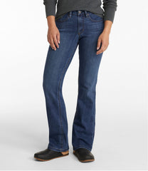 L.L.Bean Women's BeanFlex® Jeans, Mid-Rise Bootcut CLOTHING|SALE