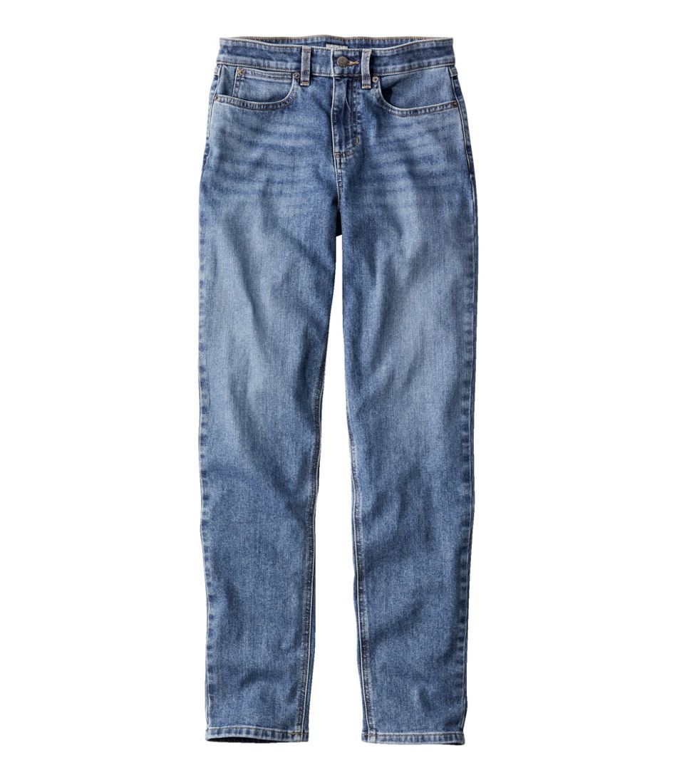 L.L.Bean Women's 207 Vintage Jeans, High-Rise Boyfriend CLOTHING