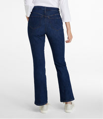 L.L.Bean Women's Everyday Stretch Jeans, High-Rise Mini Bootcut Ankle CLOTHING|SALE