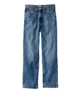 L.L.Bean Women's 207 Vintage Jeans, High-Rise Stovepipe Ankle CLOTHING