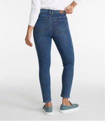 L.L.Bean Women's BeanFlex® Jeans, High-Rise Slim-Leg Ankle CLOTHING|SALE