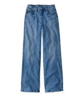 L.L.Bean Women's Everyday Stretch Jeans, High-Rise Relaxed Wide-Leg CLOTHING|SALE