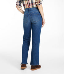 L.L.Bean Women's Signature Original Jeans, High-Rise Straight-Leg CLOTHING|SALE