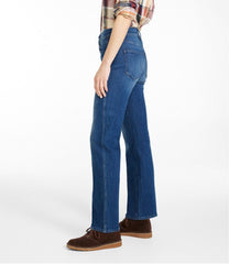 L.L.Bean Women's Signature Original Jeans, High-Rise Straight-Leg CLOTHING|SALE