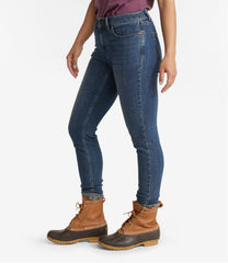L.L.Bean Women's BeanFlex® Jeans, Mid-Rise Skinny-Leg CLOTHING|SALE