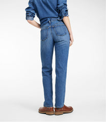 L.L.Bean Women's 207 Vintage Jeans, High-Rise Straight-Leg CLOTHING|SALE
