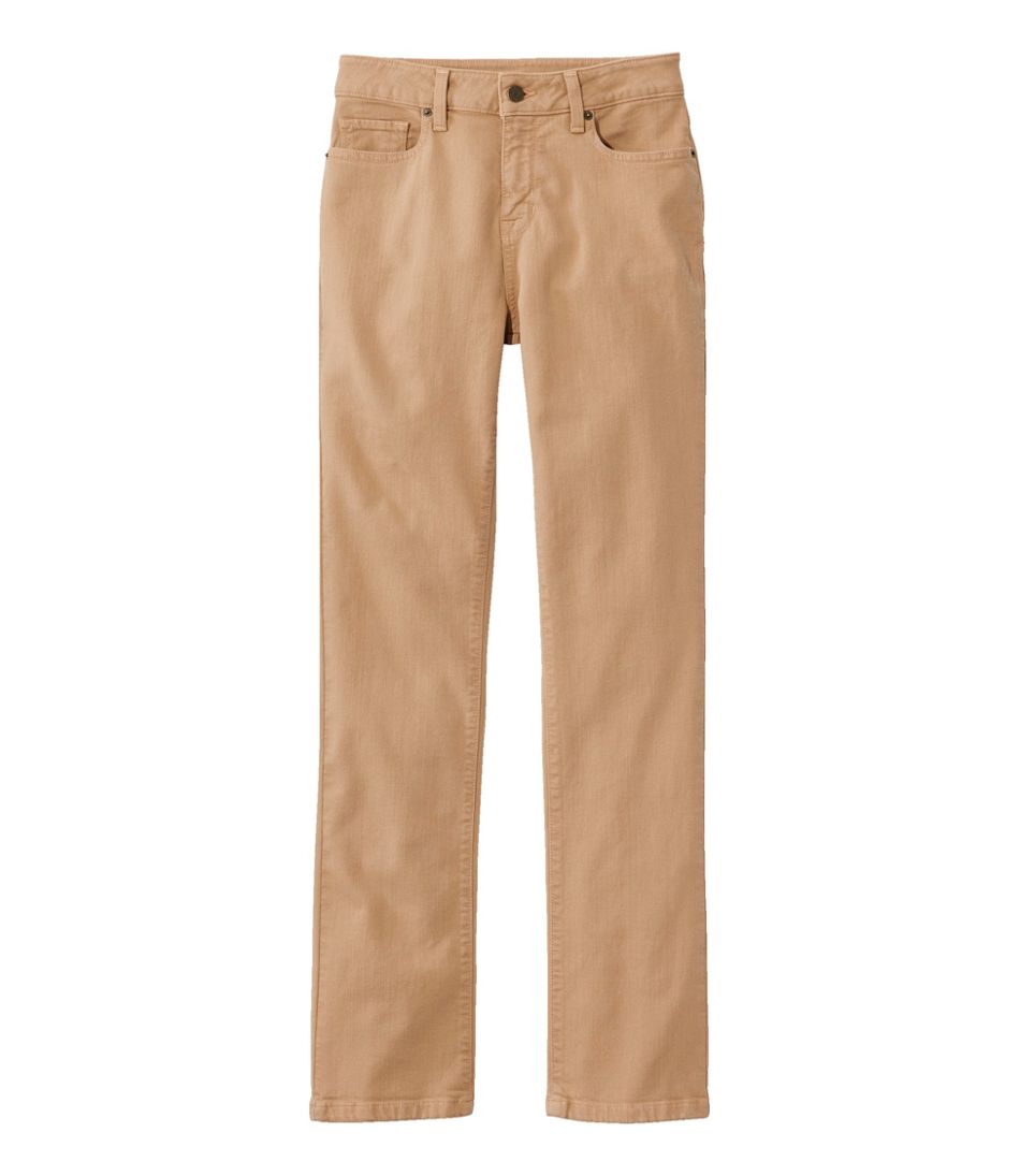 L.L.Bean Women's True Shape Jeans, High-Rise Slim-Leg Colors CLOTHING|SALE