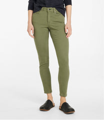 L.L.Bean Women's BeanFlex®Jeans, High-Rise Slim-Leg Ankle Color CLOTHING|SALE