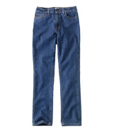 L.L.Bean Women's True Shape Jeans, High-Rise Slim-Leg Ankle CLOTHING