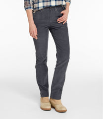 L.L.Bean Women's BeanFlex Five-Pocket Corduroy Pants, Mid-Rise Straight-Leg CLOTHING|SALE