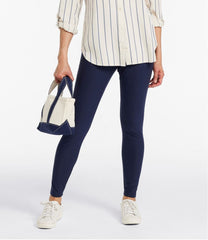 L.L.Bean Women's Perfect Fit Pants, Fleece-Backed Leggings CLOTHING