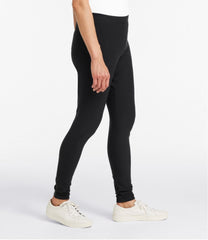 L.L.Bean Women's Perfect Fit Pants, Fleece-Backed Leggings CLOTHING