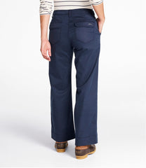 L.L.Bean Women's Signature Utility Pants, Mid-Rise Wide-Leg Ankle-Length CLOTHING|SALE