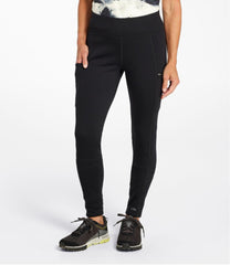 L.L.Bean Women's PrimaLoft ThermaStretch Fleece Pocket Tights, Mid-Rise CLOTHING|SALE