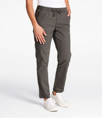 L.L.Bean Women's Lakewashed Chino Pants, Mid-Rise Pull-On Ankle CLOTHING|SALE