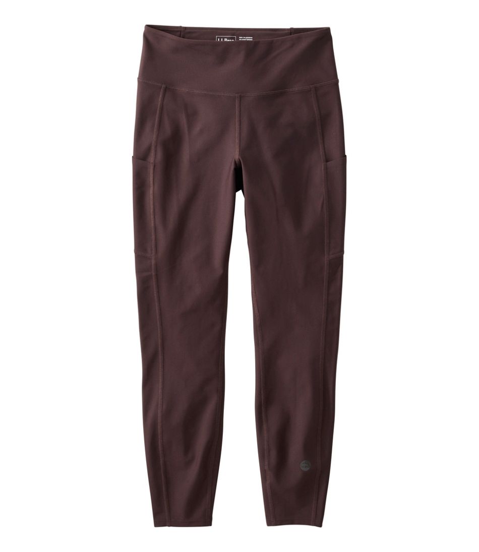 L.L.Bean Women's Everyday Performance 7/8 Leggings, High-Rise Pocket CLOTHING|SALE