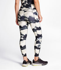 L.L.Bean Women's Everyday Performance 7/8 Leggings, High-Rise Pocket Print CLOTHING|SALE