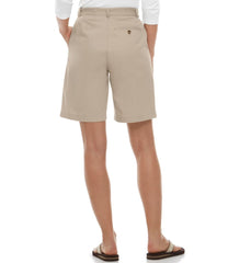 L.L.Bean Women's Wrinkle-Free Bayside Shorts, Ultra High-Rise Hidden Comfort Waist 9" CLOTHING|SALE