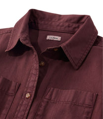 L.L.Bean Women's L.L. Bean Heritage Washed Denim Shirt Dress, Garment-Dye CLOTHING|SALE