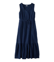 L.L.Bean Women's Cloud Gauze Midi Dress CLOTHING