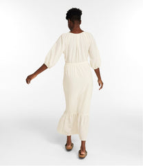 L.L.Bean Women's Signature Castine Cotton Popover Dress CLOTHING