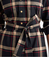 L.L.Bean Women's Signature Camp Flannel Shirt Dress, Button-Front CLOTHING|SALE