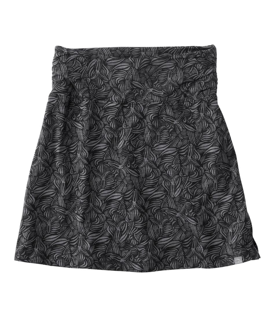 L.L.Bean Women's Beech Point Skirt, Print CLOTHING|SALE