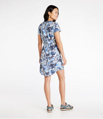 L.L.Bean Women's Everyday SunSmart® Knit Dress, Print CLOTHING|SALE
