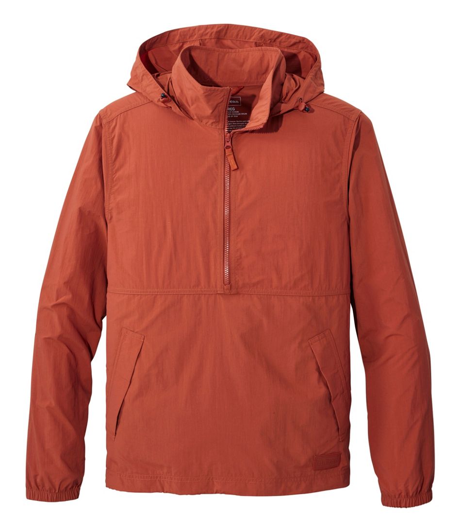 L.L.Bean Men's Light and Airy Anorak Windbreaker SALE|OUTERWEAR