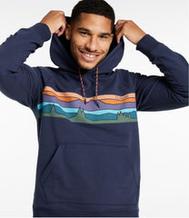 L.L.Bean Men's Bean's Comfort Camp Hoodie, Graphic SALE|CLOTHING