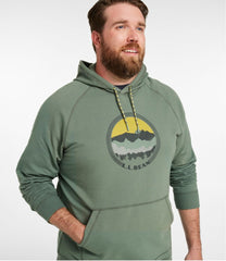 L.L.Bean Men's Bean's Comfort Camp Hoodie, Graphic SALE|CLOTHING