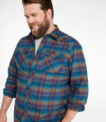 L.L.Bean Men's Katahdin Performance Flannel Shirt, Slightly Fitted SALE|CLOTHING