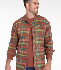 L.L.Bean Men's Mountainside Brushed Performance Shirt SALE|CLOTHING