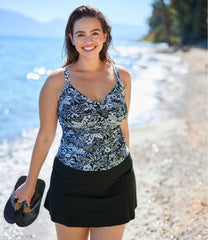 L.L.Bean Women's Shaping Swimwear, Swim Skirt CLOTHING
