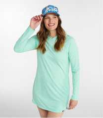 L.L.Bean Women's SunSmart® UPF 50+ Sun Shirt, Hooded Tunic CLOTHING