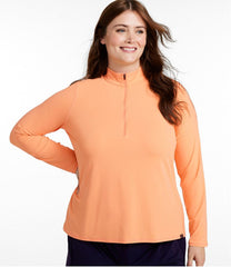 L.L.Bean Women's SunSmart® UPF 50+ Sun Shirt, Quarter-Zip CLOTHING|SALE
