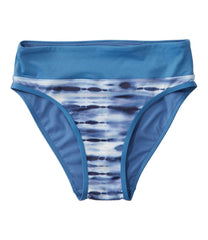 L.L.Bean Women's New Currents Swimwear, Mid-Rise Brief Print CLOTHING|SALE