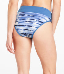 L.L.Bean Women's New Currents Swimwear, Mid-Rise Brief Print CLOTHING|SALE