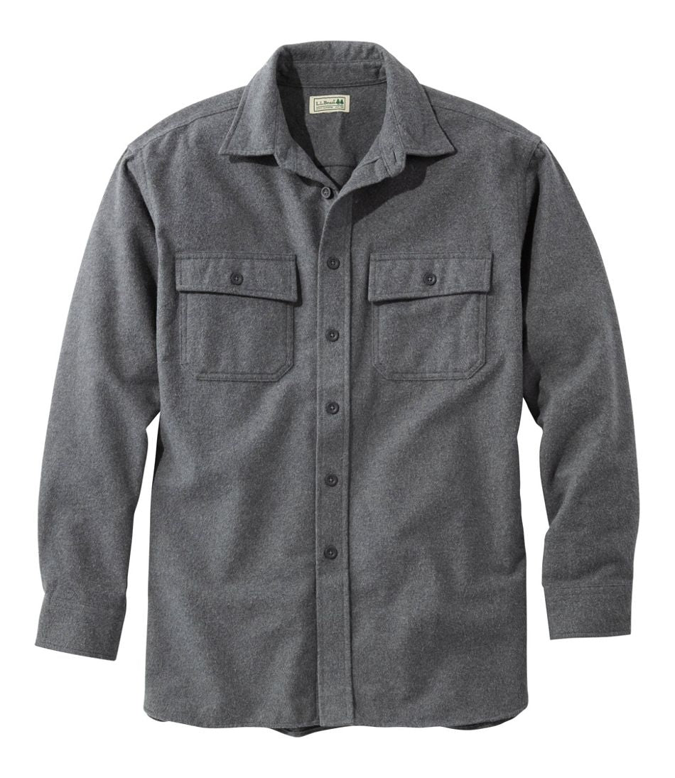 L.L.Bean Men's Chamois Shirt, Traditional Fit CLOTHING