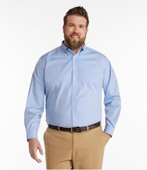 L.L.Bean Men's Wrinkle-Free Pinpoint Oxford Cloth Shirt, Traditional Fit CLOTHING