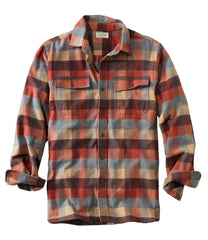L.L.Bean Men's Chamois Shirt, Traditional Fit, Plaid CLOTHING|SALE